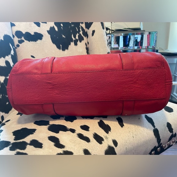 Kate Spade Y2K red pebbled leather shoulder bag - Picture 6 of 7